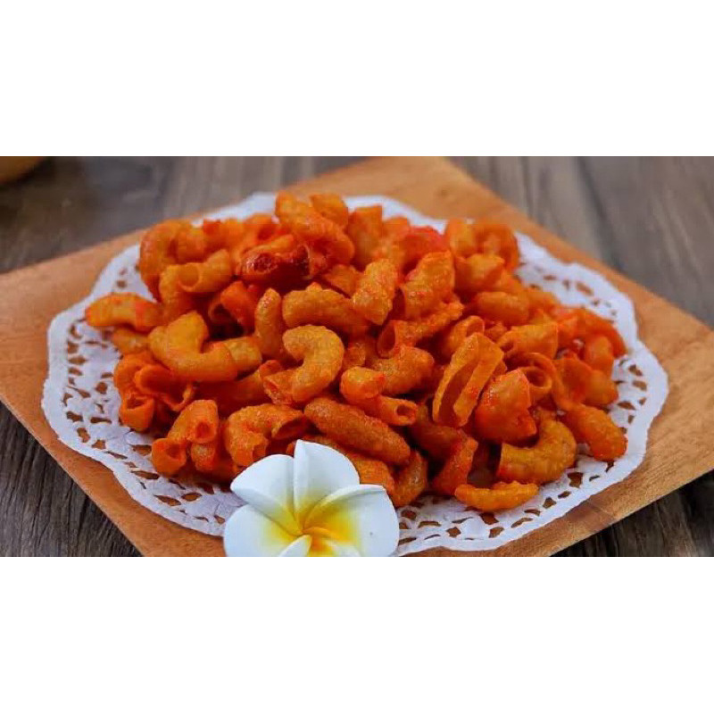 

Mamam_Asoy Makaroni Bantet 250Gr / Makaroni Bantet Pedas / Makaroni Bantet Asin Gurih
