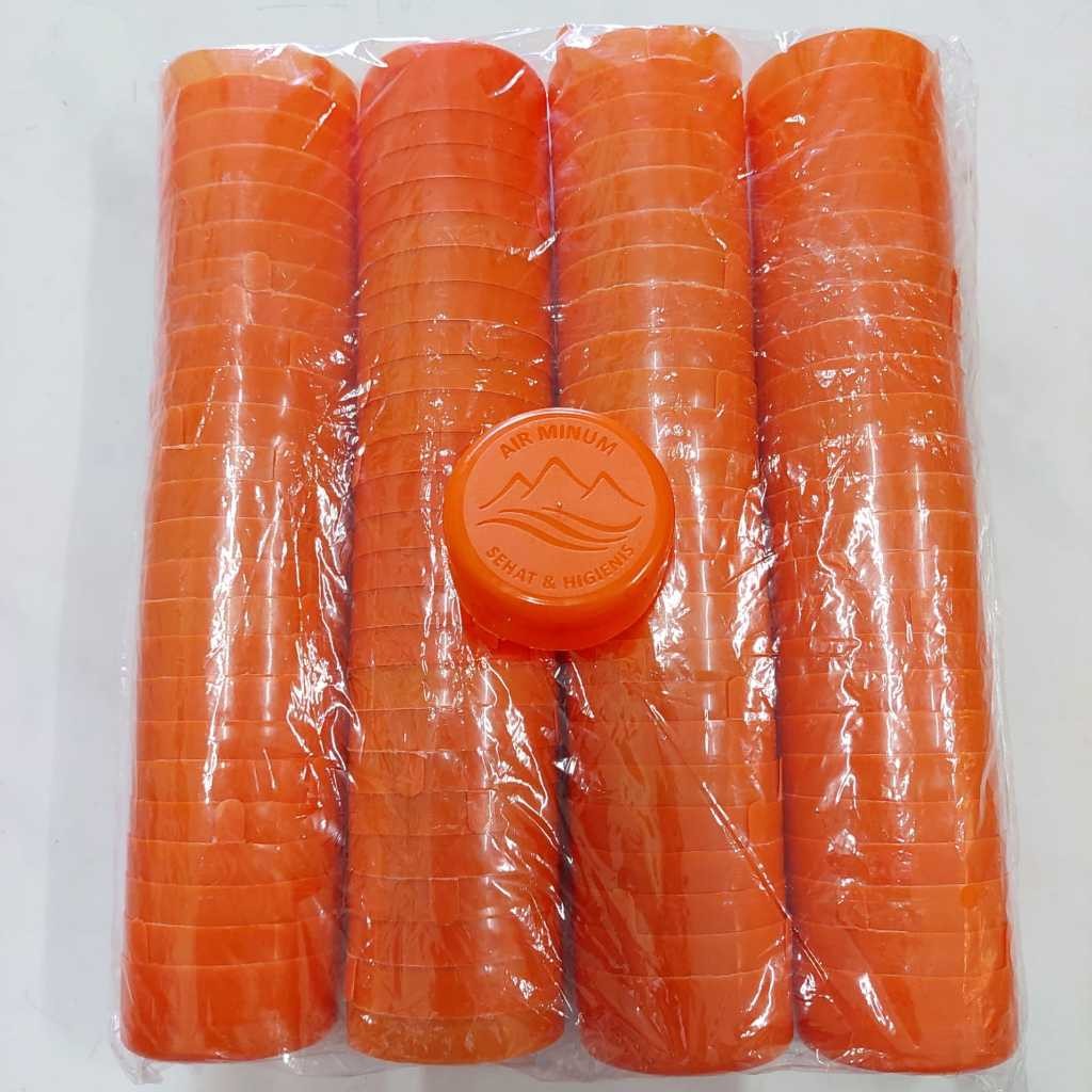 (Homelytouch Tutup Galon Isi Ulang 100 Biji Gunung Lubang