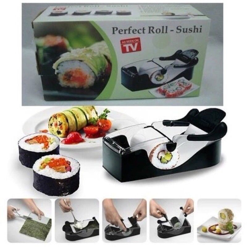 (Homelytouch Sushi Maker Professional 10 Set - Sushi Roller - Cetakan Sushi - Gulungan Sushi - Bento