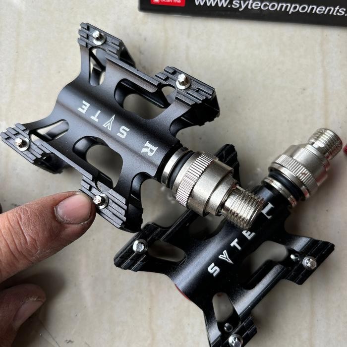 NOS ada totol KARAT pedal qr syte 414 bahan alloy bearing sepeda lipat minion