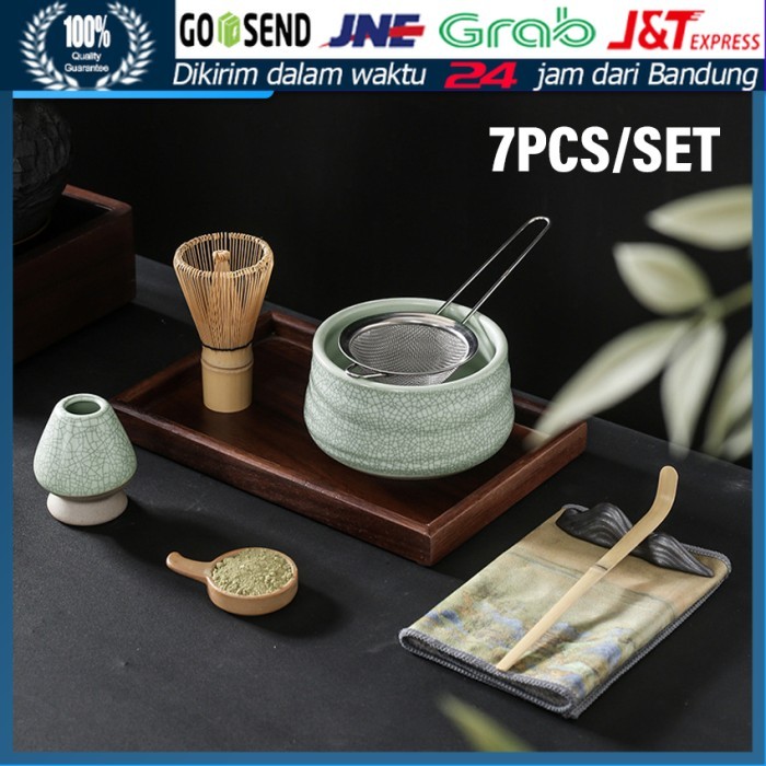 

7IN1 Paket Matcha Set Matcha Making/Maker/Starter/Essentials Set/Kit