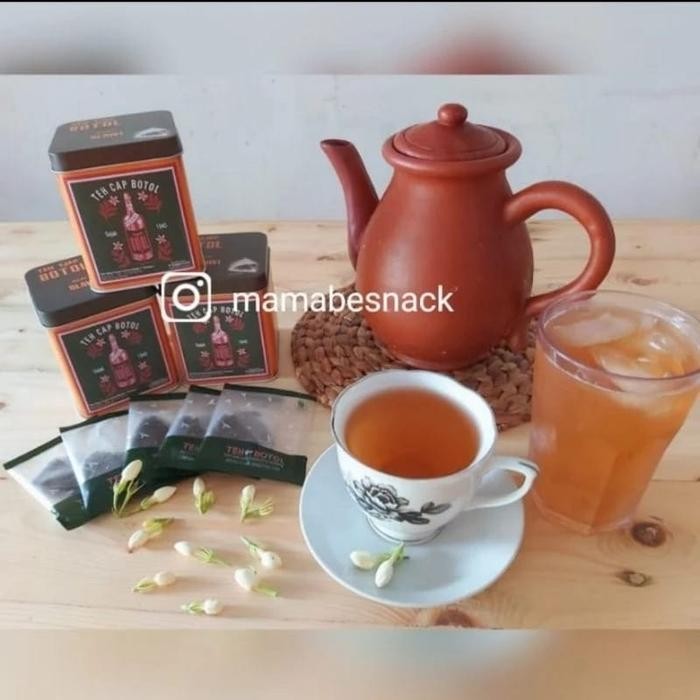 

Teh Tjap Botol Vintage / kaleng/ 40g / 20 kantong