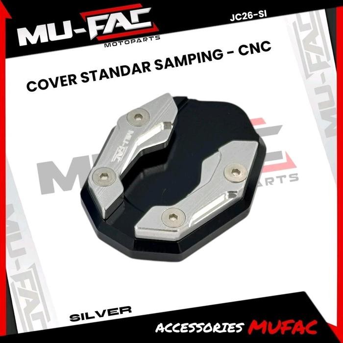 Tapak kaki standar samping cnc sepatu standar samping variasi mufac full cnc Cover STANDAR SAMPING