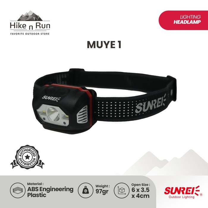 Lampu Kepala Sunrei Headlamp MUYE 1