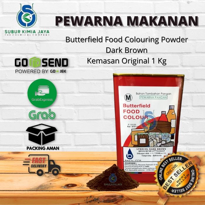 

Pewarna Dark Brown 949 Butterfield/ Food Coloring 1 KG NC