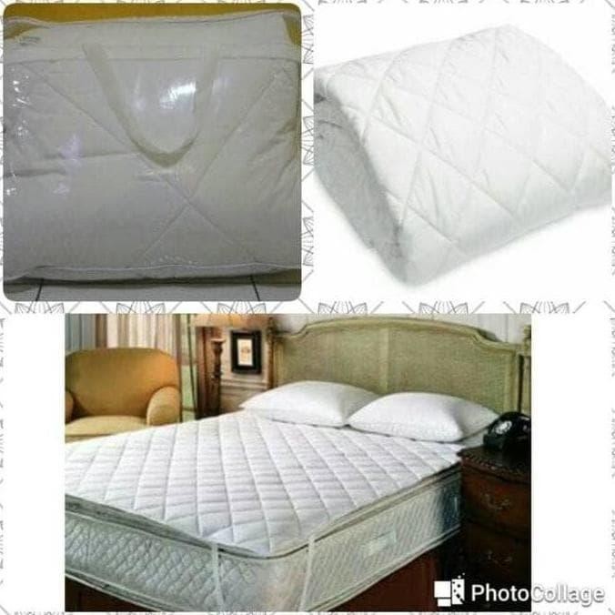 Matras Cover Pelindung Spring Bed Single - 120x200 murah