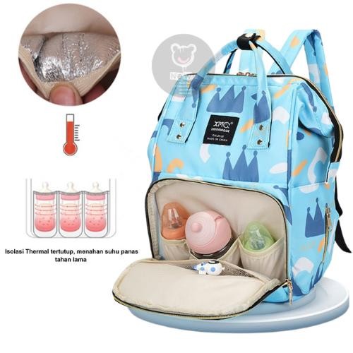 Tas Ransel Bayi Multifungsi Diaper Bag Backpack - TB004