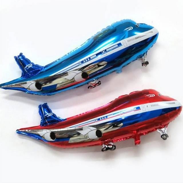 PREMIUM Aeroplane Foil Balon/Balon Karakter/Balon Pesawat Terbang/Otomotif