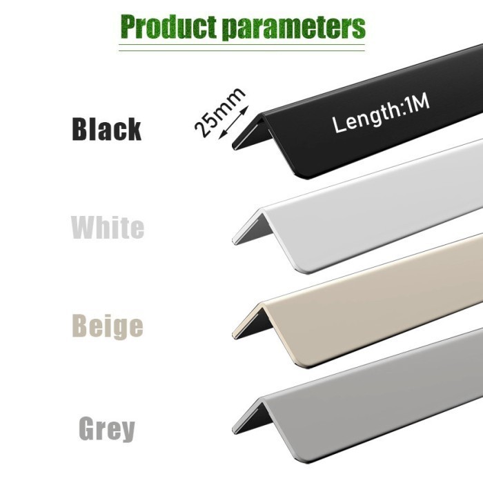 PREMIUM List L Siku Penutup Wallpanel List Sudut Dinding Keramik Lis Wall Panel Lis Wpc Siku Tangga