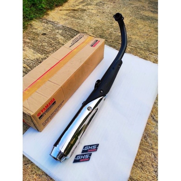 PREMIUM Knalpot RX KING Standar Racing Model Peredam Original GHS Racing