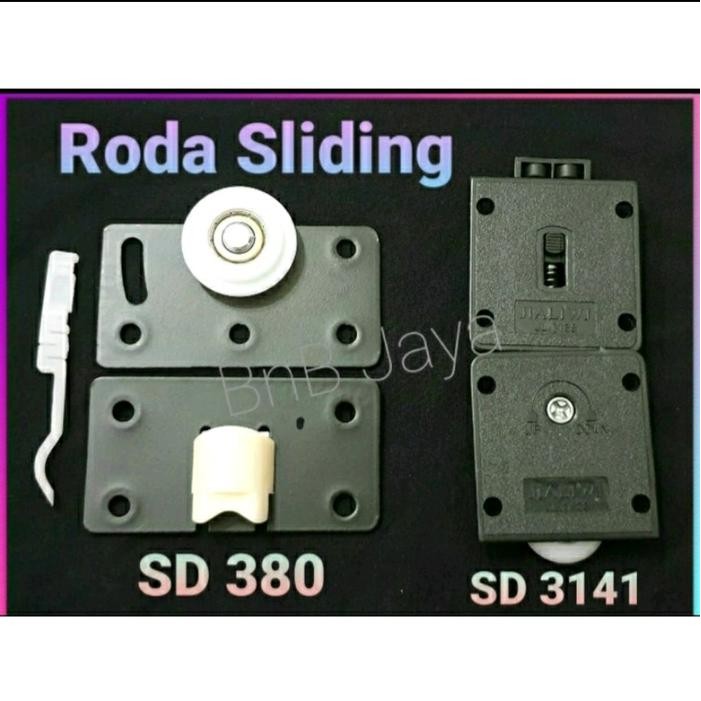 PREMIUM Roda Rel Pintu Sliding SD 380 & SD 31-41 / 3141 bkn Huben