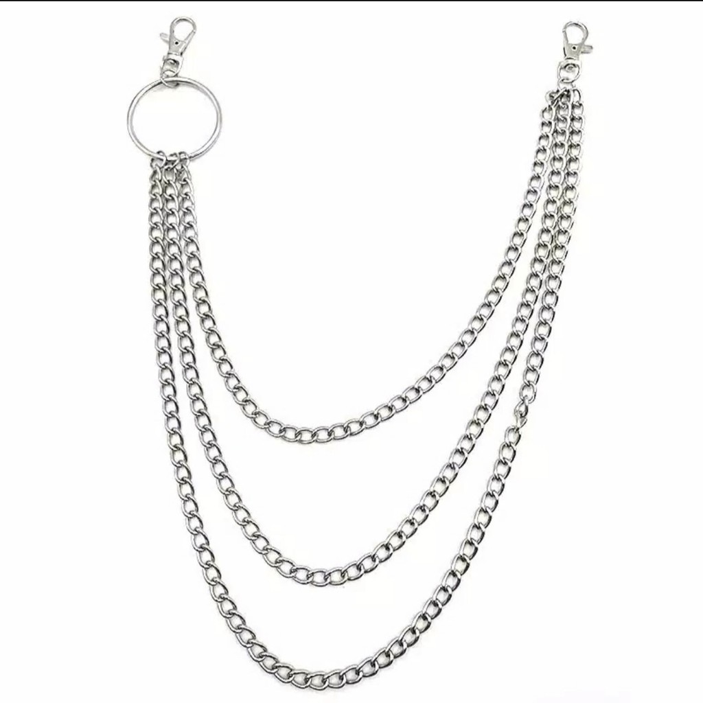 chimmyshopid - rantai celana anti karat / aksesoris celana / kpopers / aksesoris chain