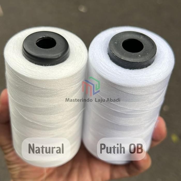 Benang Jahit 40/2 Natural Kiloan Baru Grade A (1kg Isi 8 Pcs)