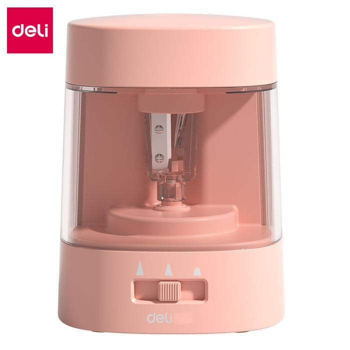 

Bricks - Deli Rautan Pensil Elektrik Otomatis / Electrical Rotary Sharpener Warna Pastel Va3 Alat