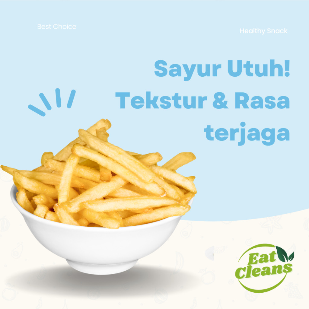 

Andrianbijaksana Keripik Kentang Krispi - Freeze Dried Potato Chips - Cemilan Sehat Kripik Kentang