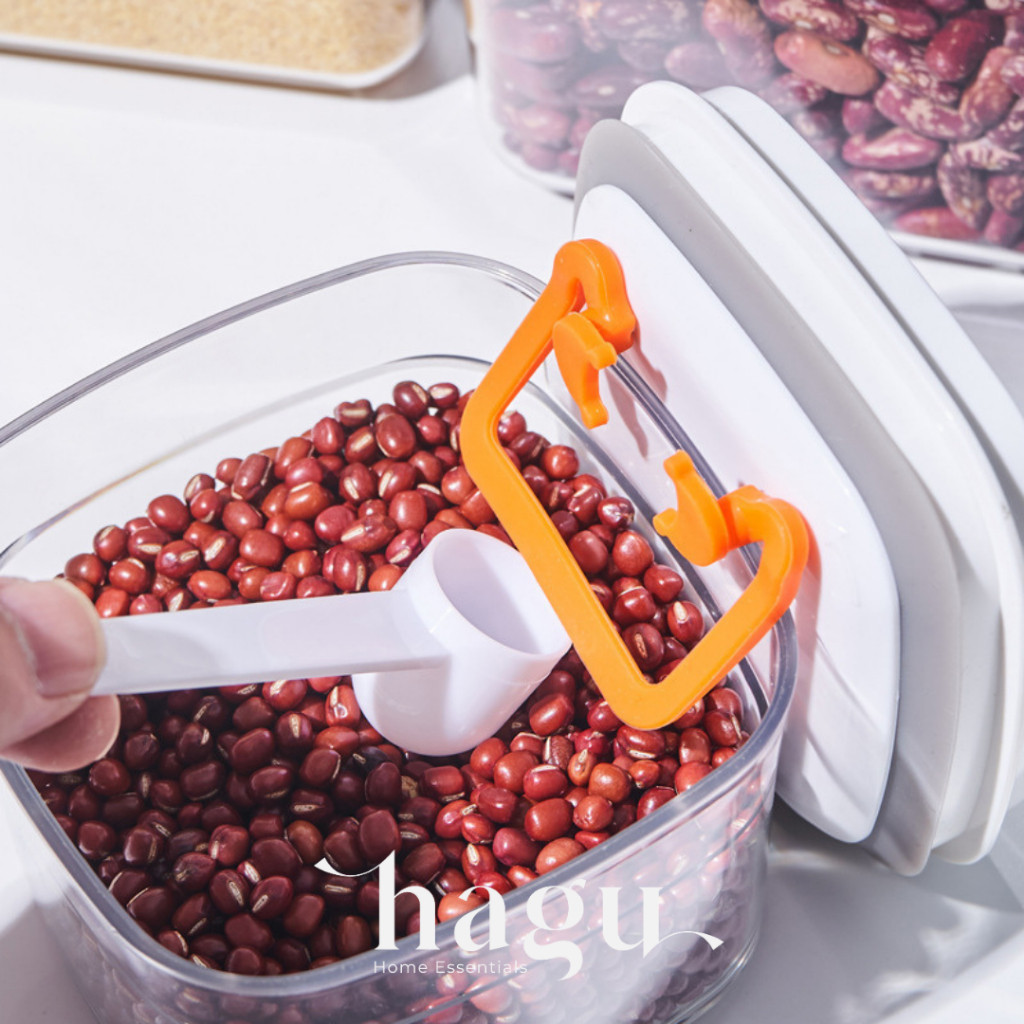 

Andrianbijaksana HaguAtsuko Wadah Makanan Ringan Minimalis Toples Praktis Cemilan Transparan