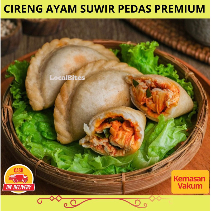 

Desyallshop Cireng Isi Ayam Suwir Pedas Premium