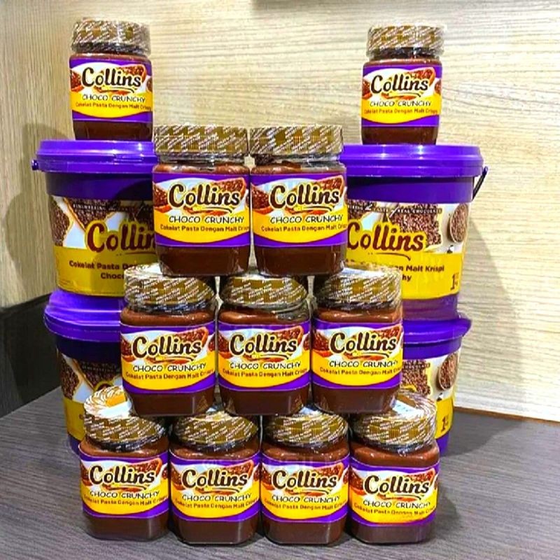 

Andrianbijaksana Collins Choco Crunchy 200Gr [ Repack Botol ]