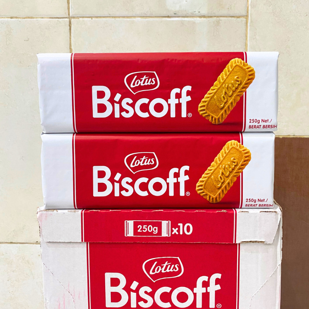 Andrianbijaksana Biscuit Lotus Biscoff 250 Gram Biskuit Biscoff Dekorasi Kue