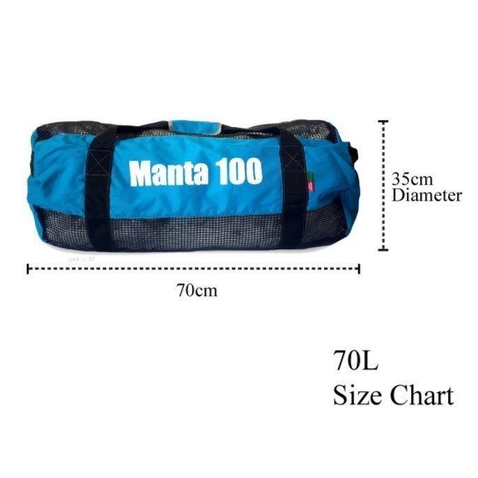 NobeL - Dive Mesh Bag Manta 100