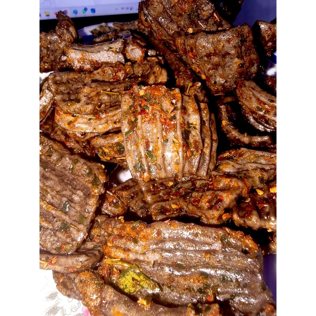 

Andrianbijaksana -250Gram Kerupuk Seblak Jengkol 500 Gram Pedas Cikruh Extra Pedas Daun Jeruk Murah