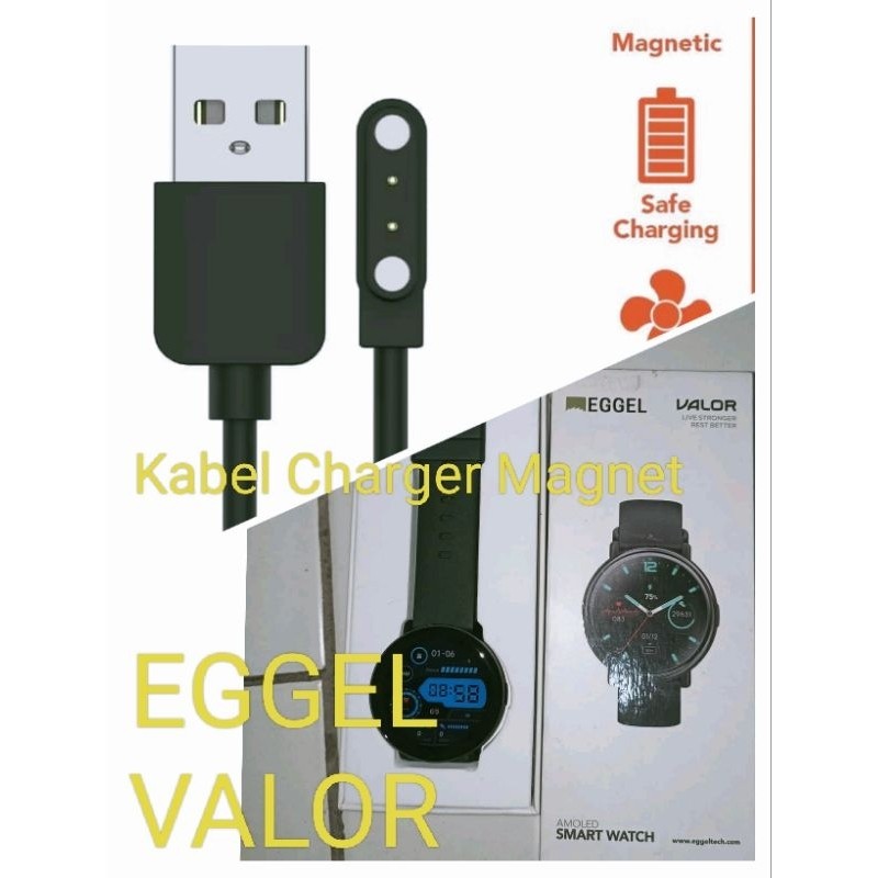 Eggel Tempo 4 Active Smart Watch Kabel Charger Smartwact Eggel Valor Tempo 3 Style Tempo 2 tempo 3