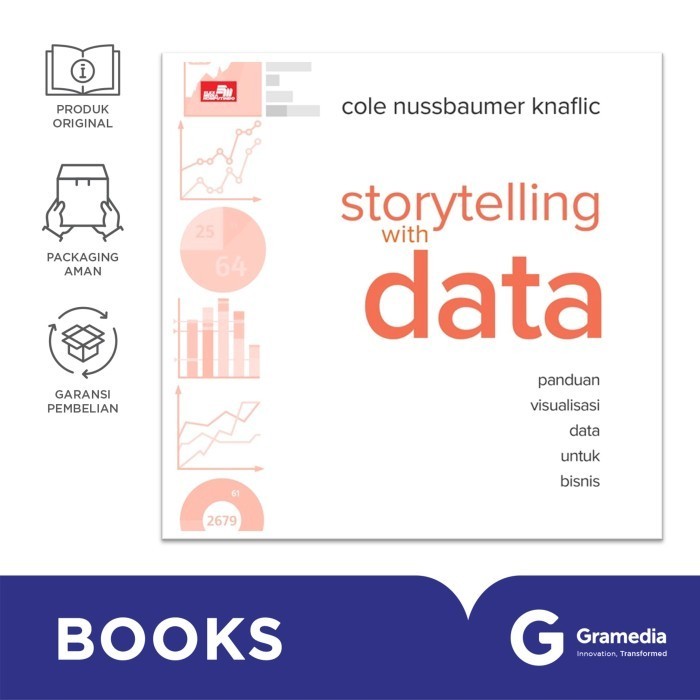 

PROMO BUKU STORYTELLING WITH DATA (COLE NUSSBAUMER KNAFLIC) READY