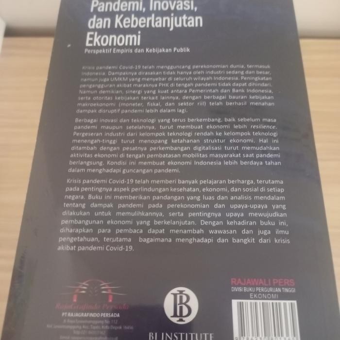

TERBARU!!! PANDEMI, INOVASI, DAN KEBERLANJUTAN EKONOMI : SOLIKIN M. JUHRO, YOGA READY