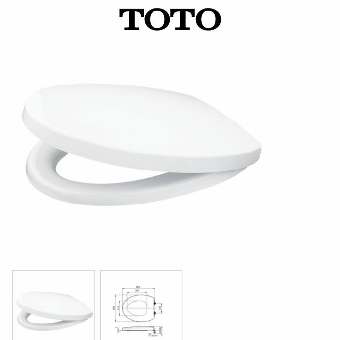 tutup closet TOTO CW631J / toilet seat cover toto untuk kloset cw 631