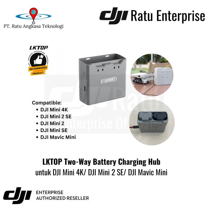 Battery Charging Hub DJI Mini 4K DJI Mini 2 SE Charger Baterai DJI Mini 4K DJI Mini 2 SE DJI Mini 2