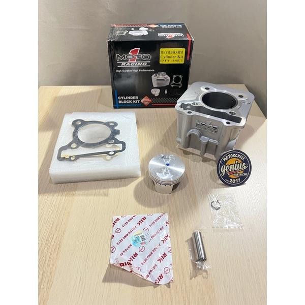 Blok Seher Bore Up Kit Set Mio M3 - Fino 125 - New Gt 125 Uk 58,5Mm Moto 1 Original