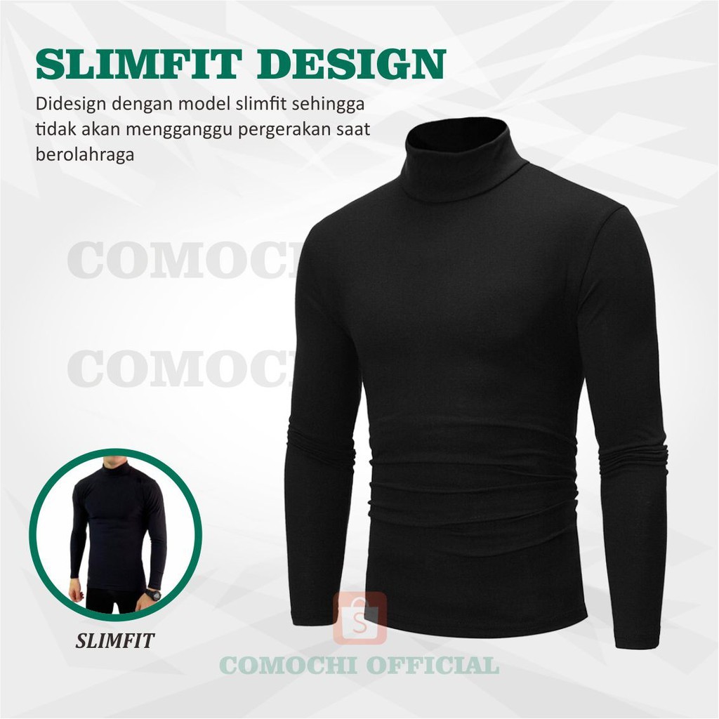 Terbaru [Baselayer Premium] Paket Base Layer Gunung Polos Baju Olahraga Pria Legging Panjang Celana