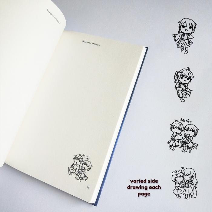 

Legend Of Sword Notebook Genshin Impact #Gratisongkir