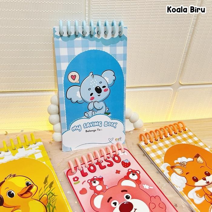 

Buku Menabung A6 / Saving Money Book A6 Super Lucu #Gratisongkir