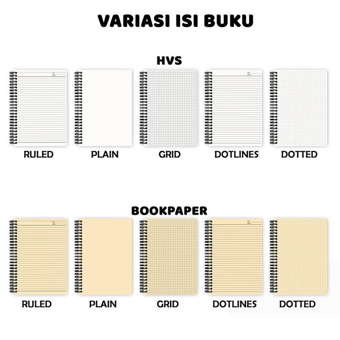 

Notebook Hardcover A5 Motif Shape/Journal/Buku Spiral/Agenda/Jurnal #Gratisongkir