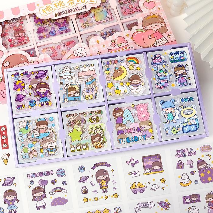 

Sticker Lucu Korea Momo Stiker Buku Diary Diy Hp Memo Journal Catatan #Gratisongkir