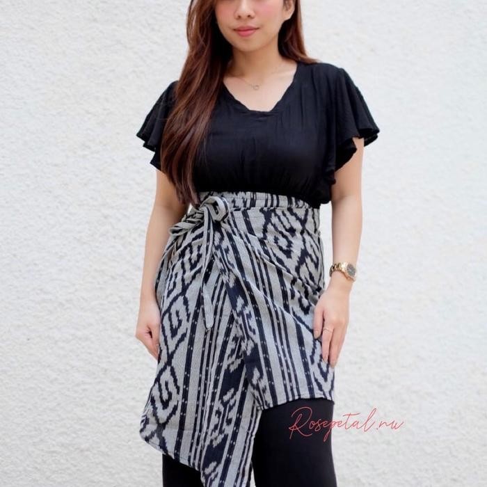 Obi belt tenun troso batik / ikat pinggang tribal / obi belt pria / ikat pinggang bali