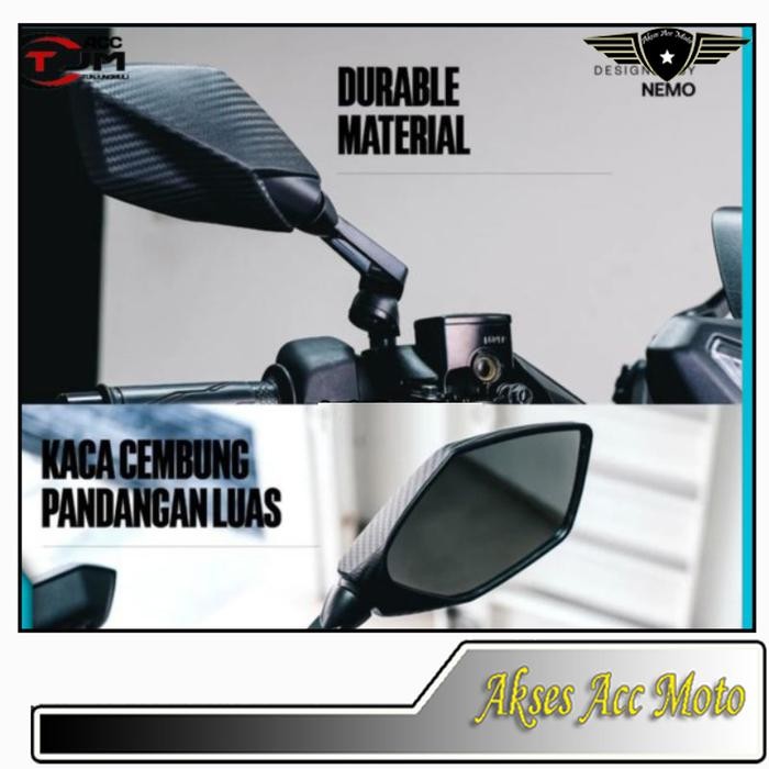 Spion Ducati Nemo 1008 1007 Xmax Original Gma Nemo Vario Nmax Xmax Adv #Gratisongkir