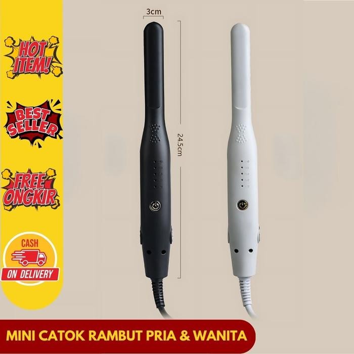 Mini Catok Rambut Pria Catokan Mini Rambut Catok Rambut Pria Hair Straightener