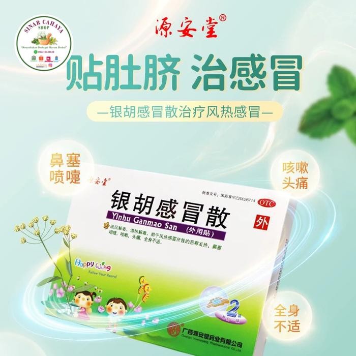 Koyo Yin Hu Gan Mao San Yinhu Ganmaosan isi 2 pcs