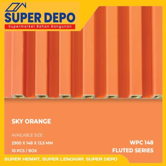 ROSHAN WPC WALL PANEL FLUTED 290 x 14,8 CM - 148 FLUTED