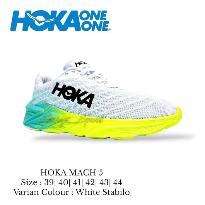 SEPATU HOKA MACH 5 MEN'S RUNNING SHOES/SEPATU HOKA MACH 5 RUNNING/HOKA RUNNING SHOES/SEPATU RUNNING