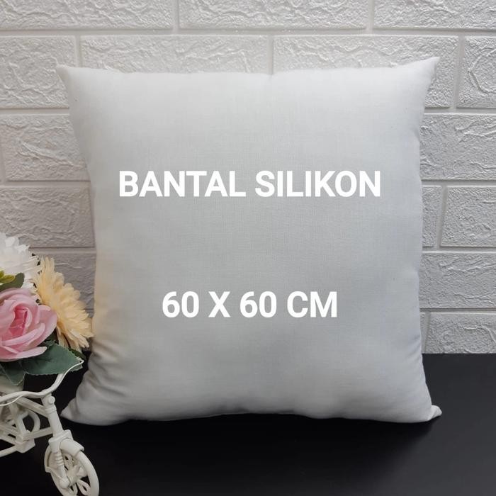 BANTAL SOFA SILIKON 60 X 60 CM, BANTAL KURSI SOFA 100 % SILIKON