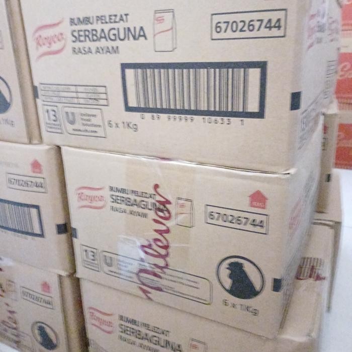 

Barang Terlaris Royco Bumbu Pelezat Rasa Ayam 1 Kg Kartonan Ready