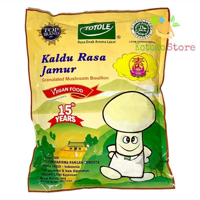 

Sale terbaru Totole Kaldu Jamur / Penyedap Rasa Totole Kaldu Rasa Jamur Alami 1Kg Ready