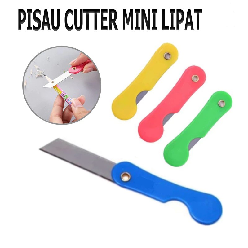 

ALAT POTONG PISAU CUTTER LIPAT KERTAS KATER KECIL