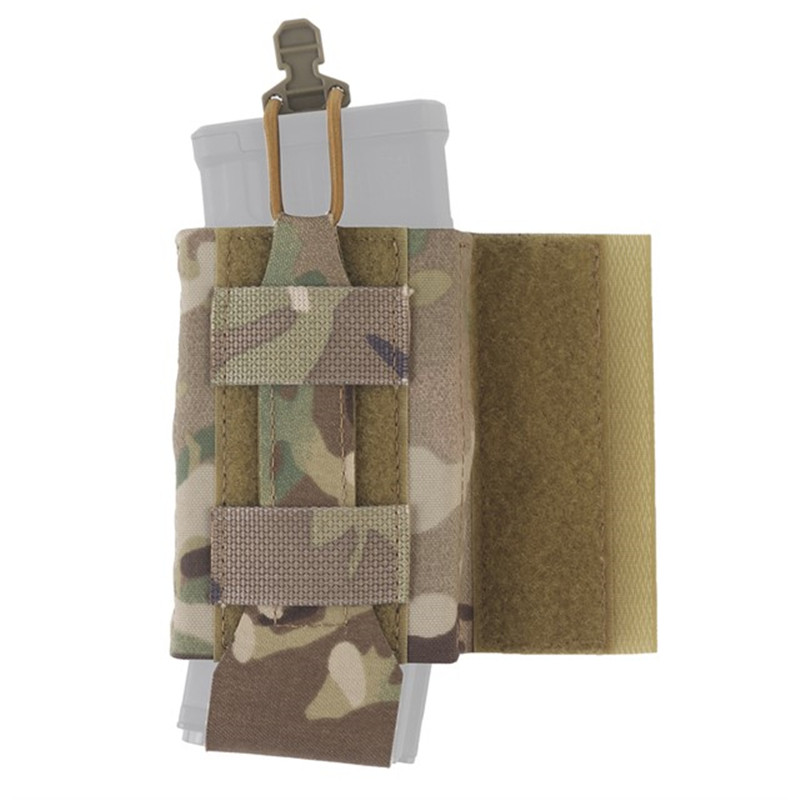 R Style M4 M15 5.56 Side Pouch Bag, Molle Swap Left and Right for Hunting Vest Plate Carrier M4 Mag 