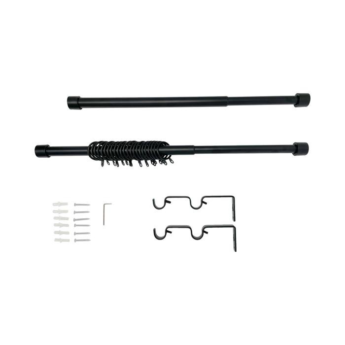 Informa - Informa 130-250 Cm Rel Gorden Double Stud - Hitam