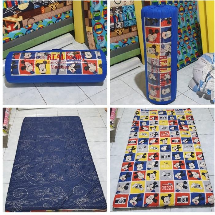 kasur gulung/kasur lipat 100x190x6cm