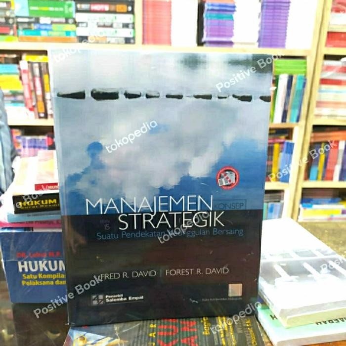 

SALE MANAJEMEN STRATEGIK FRED DAVID ORI EDISI 15 NEW READY